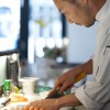 Chef Kengo Hiromatsu at Akachochin