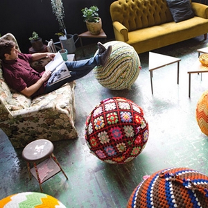 Knitted Yoga Ball